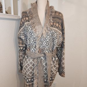 Max Sport Tribal Boho style Cardigan